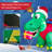 Inflatable Christmas Decoration With LED Lights