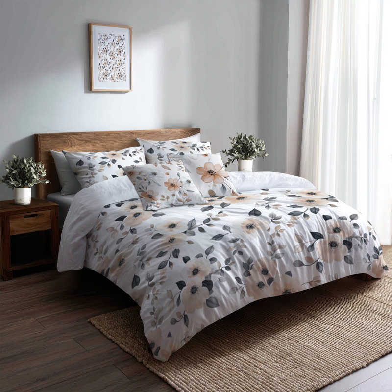 Ensemble d'édredon 6 pièces Boho, Queen Comforter + 5 Additional Pieces