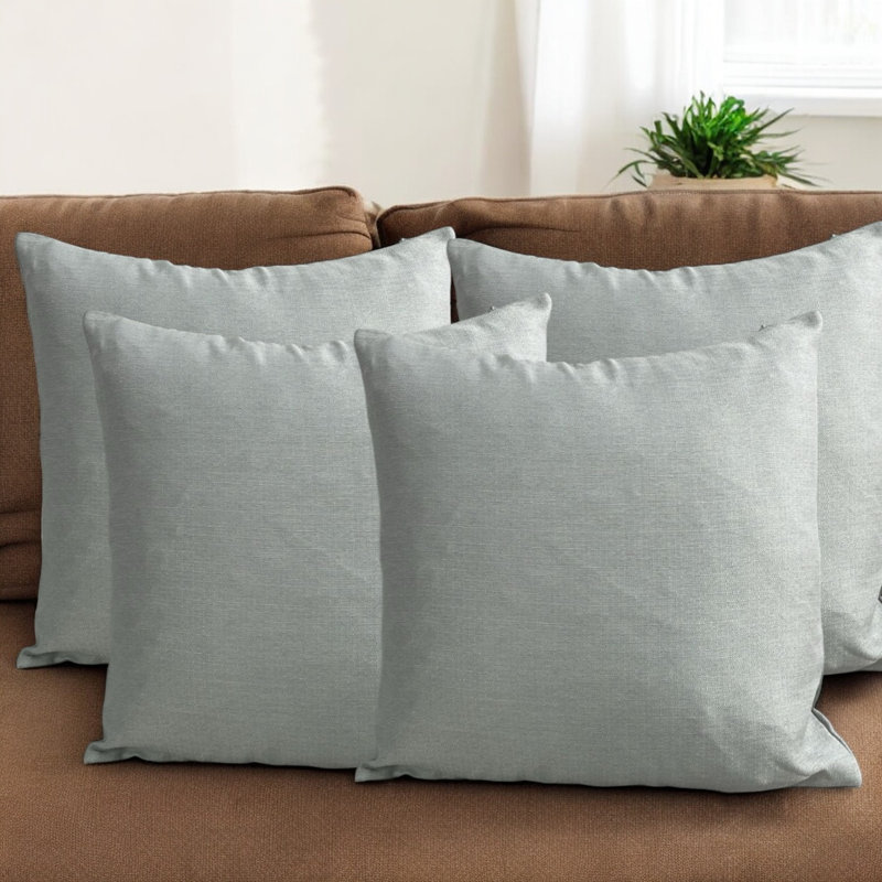 Ruedi Grey Square Cushion Cover
