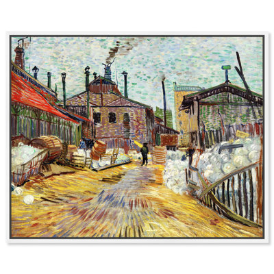 L'usine par Vincent Van Gogh - Peinture