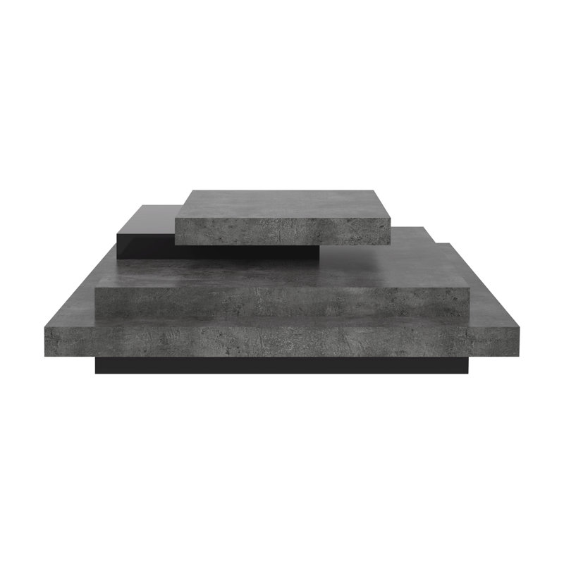 Deneena Slate Floor Shelf Coffee Table