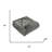 50" X 60" Silver Fleece Plush Throw Blanket