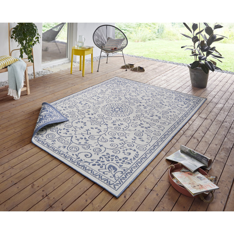 Leyte Flatweave Blue Rug