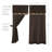 Kettle Grove 100% Cotton Room Darkening Curtain Panel pair-33339639