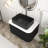 Wall-Mounted White Rectangular Ceramic Basin Bathroom Vanity-762538095-762538089