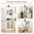 Large Countertop Kitchen Pantry Cabinet