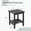 Table d'appoint extérieure All PEHD Adirondack-1559578591