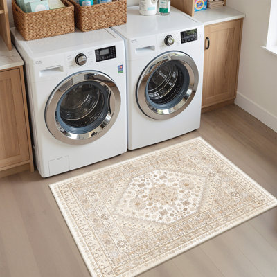 Rectangle Geometric and Abstract Area Rug