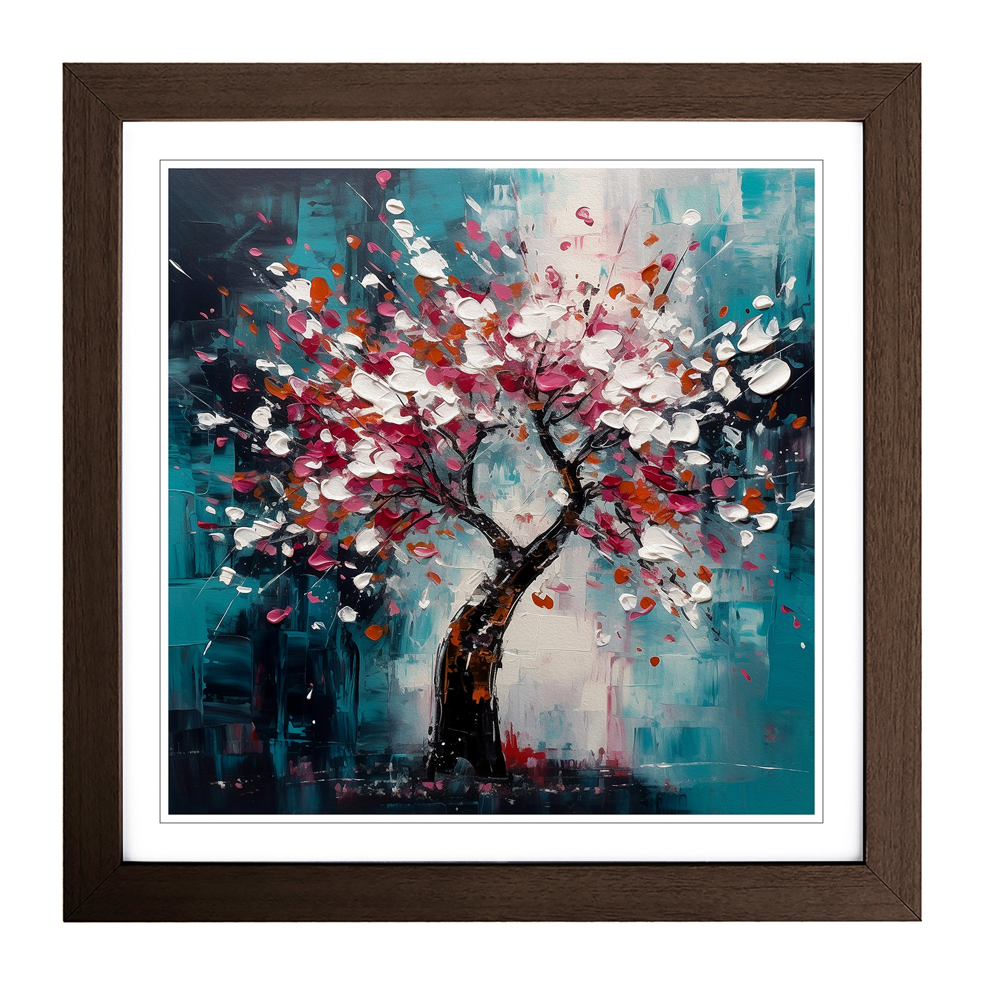 Marlow Home Co. Cherry Blossom Tree Expressionism No.5 - Print ...
