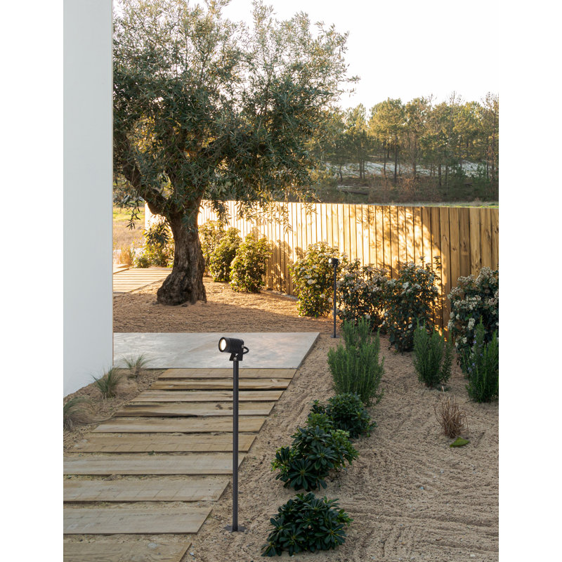 Black Integrated LED Pathway Light