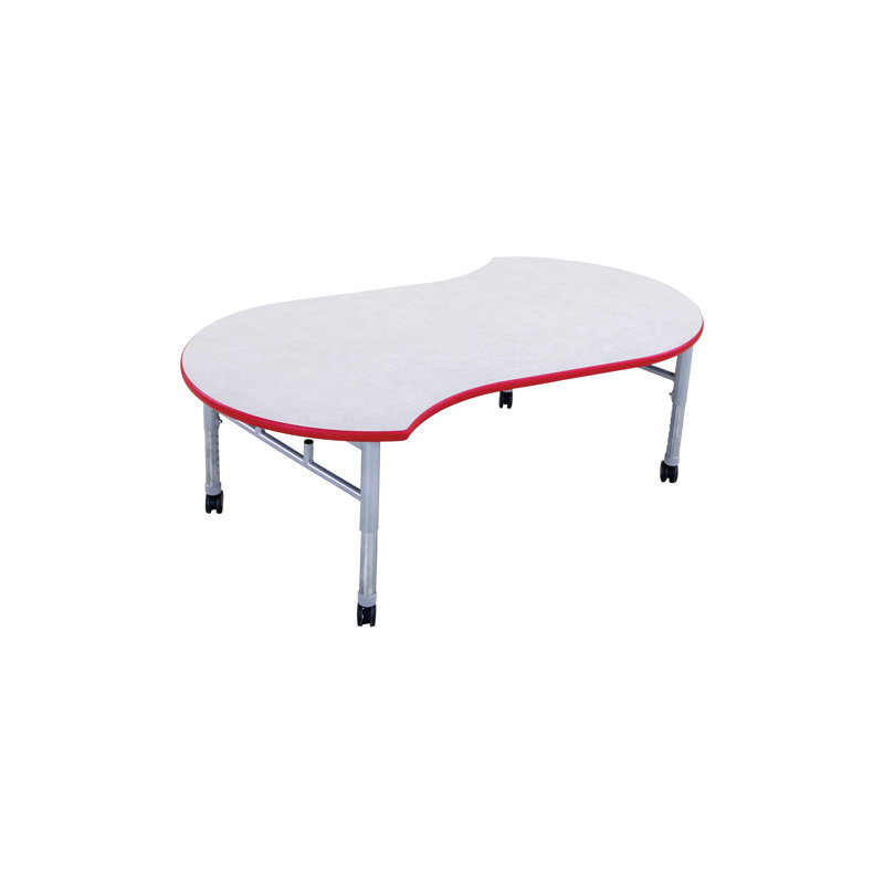 Collaborative Learning Table With Deluxe Legs - Squiggle 
