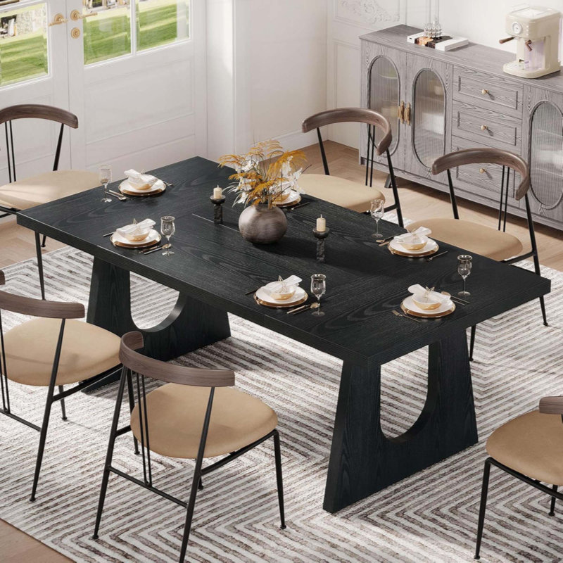 Table de salle à manger 70,9 pouces Farmhouse