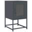 36cm W Steel Bedside Table-1599888863