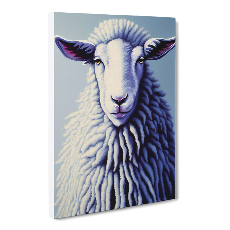 Sheep Vol.6 - Wrapped Canvas, 50cm H x 35cm W x 3cm D
