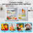 COWSAR 1.6 Cubic Feet Portable Freestanding Silent Mini Fridge With Freezer, Reversible Door,Defrosting-99693157