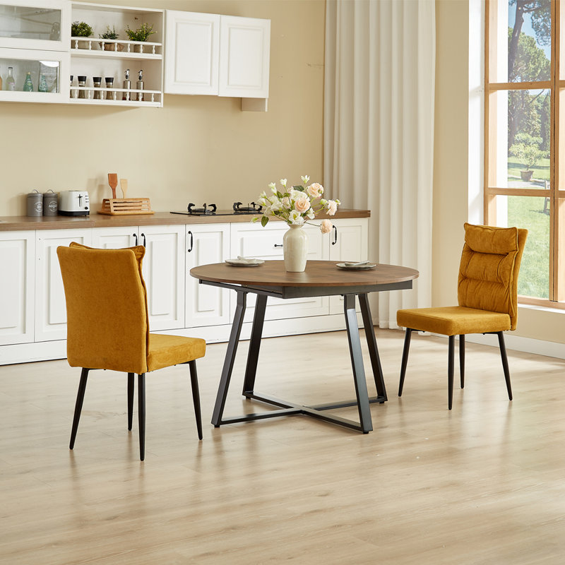 Devantre 2 - Person Dining Set, Mustard