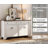 59" Wood Sideboard Buffet Cabinet With Storage,Farmhouse Entryway Cabinet With Adjustable Shelf For Kitchen Living Room, Dining Room-355754388