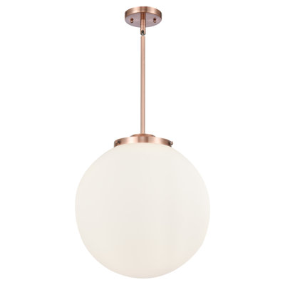 Luminaire suspendu sphère 3 lumières DEL Beacon