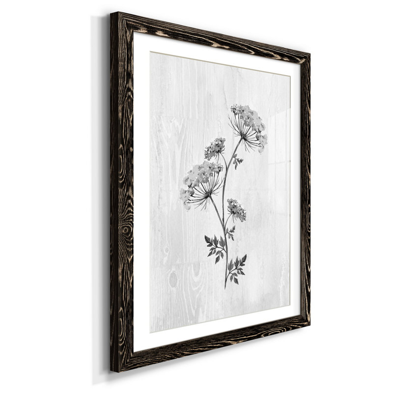 " Fields Of Green I " Painting Print, 37.5" H x 27.5" W x 1" D, Black