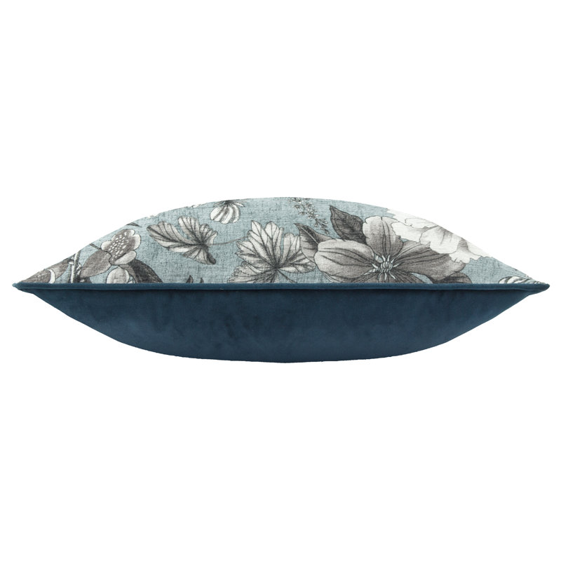 Annaston Floral Square Throw Cushion Cover, Blue