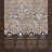 Kivett Distresed Medallions Navy and Sand Indoor Outdoor Machine Washable Area Rug-380963707