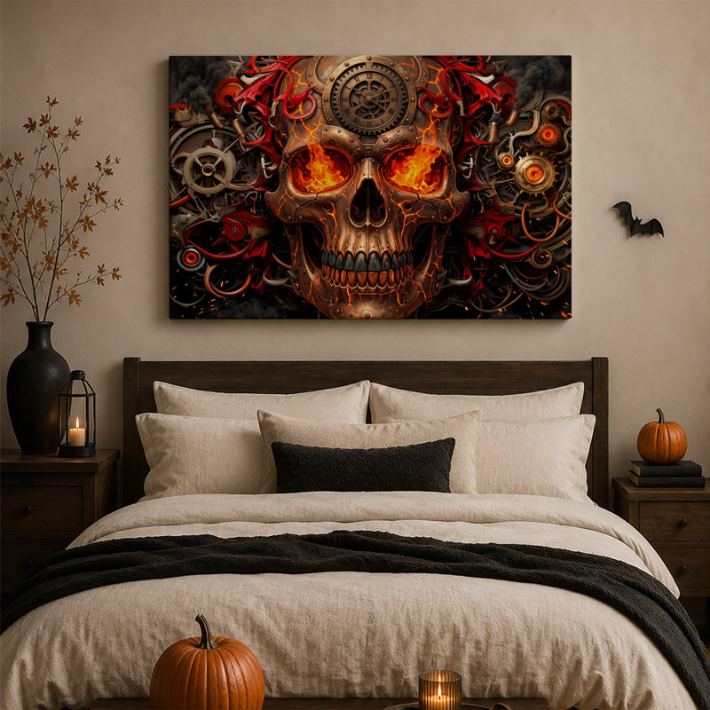Art mural sur toile Steampunk, H 20 po x l 30 po