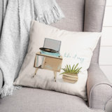 Reversible Throw Pillow