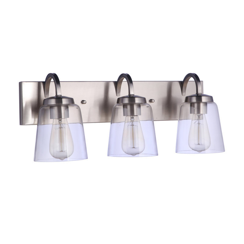 Elsa 3 - Light Vanity Light, Brushed Nickel