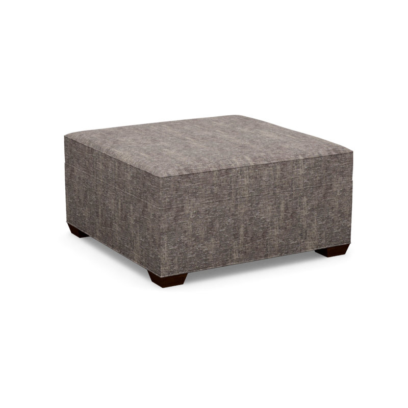 Square Ottoman, 8938-82, Walnut