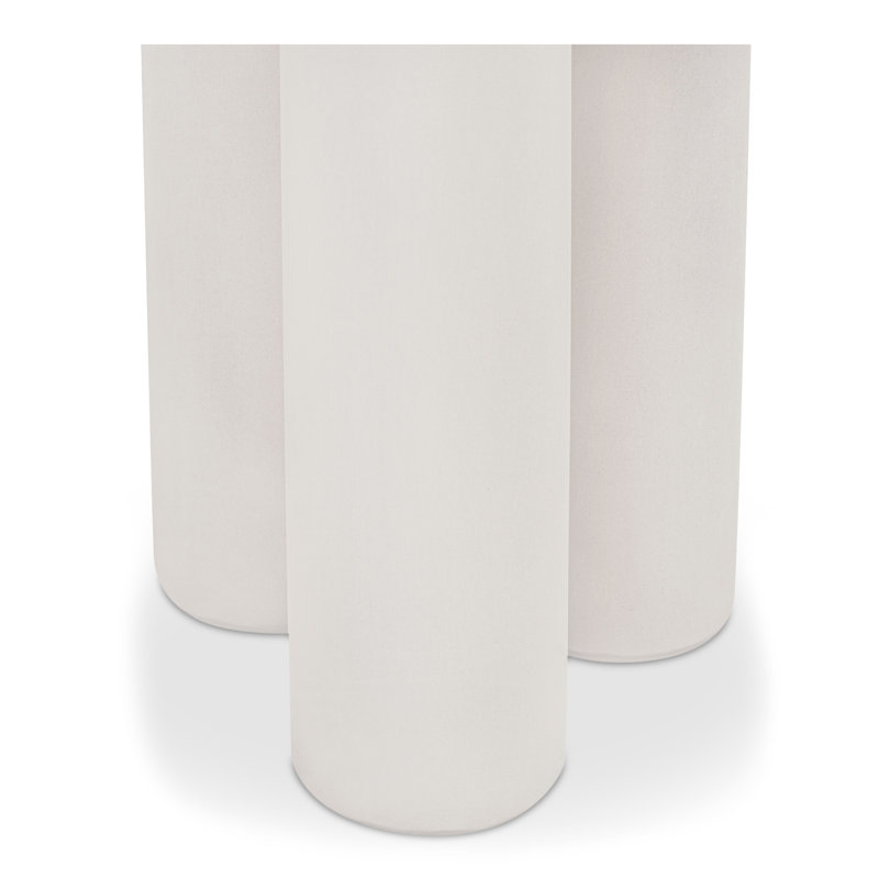 Rocca End Table, Cream