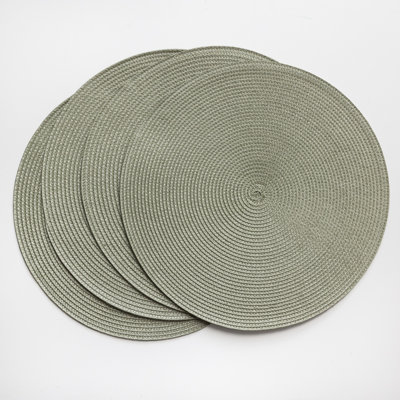 Polyester No Pattern Placemat