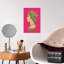 Art mural emblématique grand profil contemporain-129092084