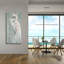 «Coastal Egret 2 Green» par Albena Hristova, art mural en verre acrylique-1872515742