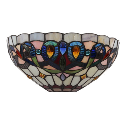 Zainab Glass Flush Mounted Sconce