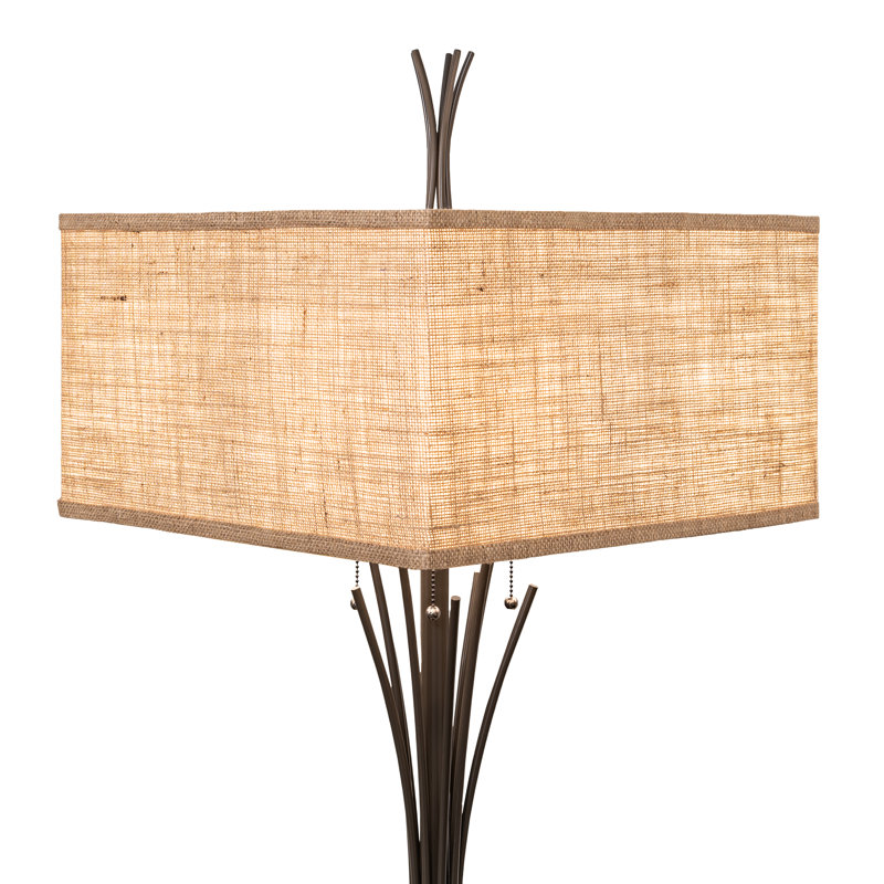 Rustic Lodge Floor Lamp
