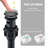 Widespread 2-handle Bathroom Faucet with Drain Assembly-91454996