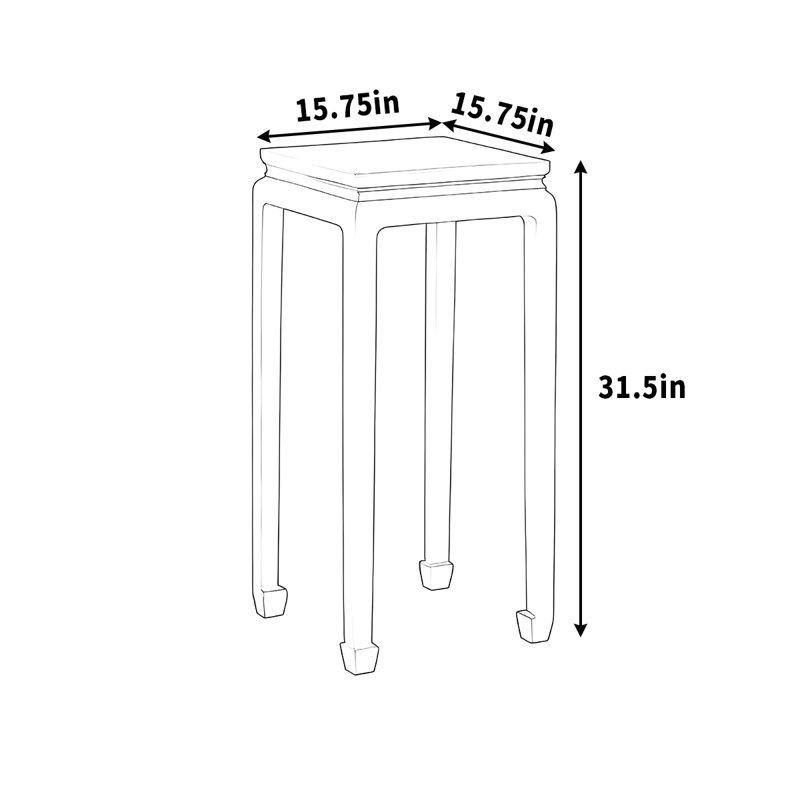 Flower rack household storage shelf landing, 31.5" H x 15.75" W x 15.75" D