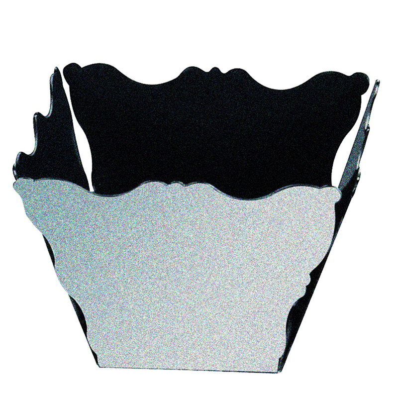 Dolce Vita Pewter Stainless Steel Bread Basket