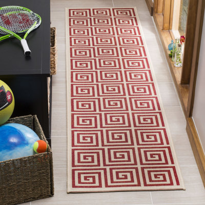 Tapis d'intérieur / extérieur géométrique Gowanus 100 Performance