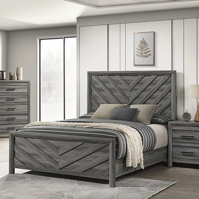 Lit simple de style moderne
