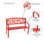 Banc de jardin en métal Araneli Cardinals-1646558636