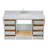 Flynt 67'' Single Bathroom Vanity with Carrara Marble Top-90865069