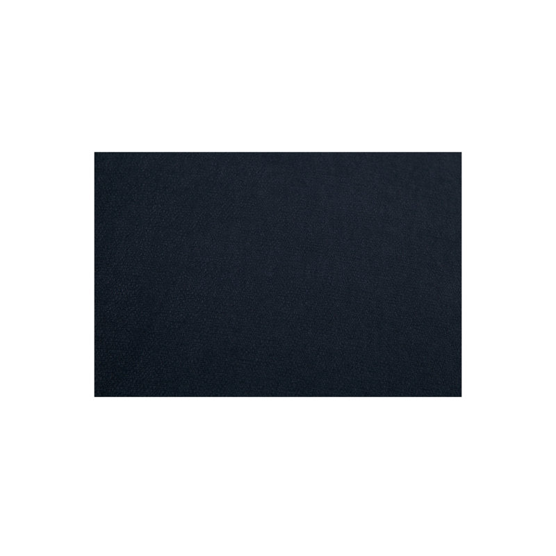 Emmy Sectional Ginger Left, Dark Blue Polyester, Right Hand Facing