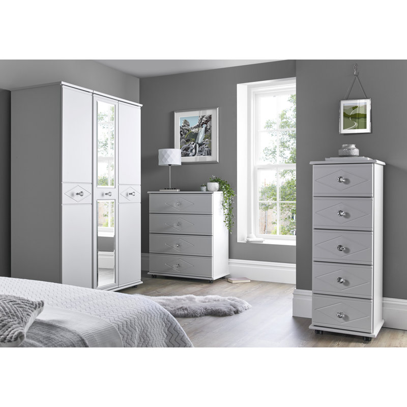 Aibhne 3 Door Wardrobe