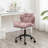 Tufted Adjustable Swivel Office Chair-143265487