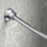 Tringle à rideau de douche incurvée extensible 42 "à 72" Hotel Comfort | Tringle de douche en acier inoxydable