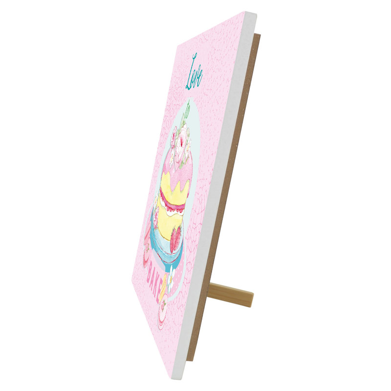 Love to Bake Ceramic Picture Tile Wall Décor