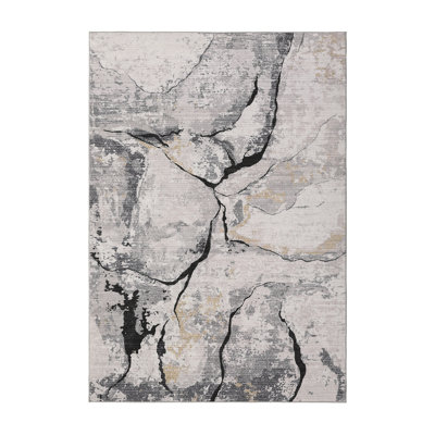 Modern Abstract Area Rugs, Washable Carpet for Bedroom, Dining Room, Home, Office