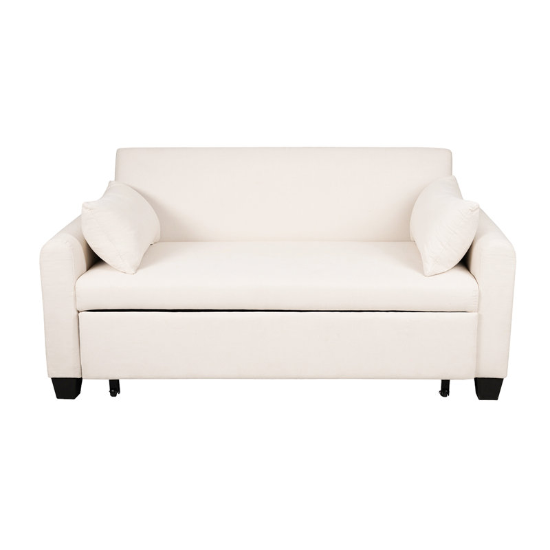 Pull-Out Sofa Bed, Beige