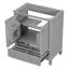Meuble-lavabo de salle de bain sans lavabo, base seulement-114280331-114280334